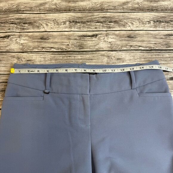 The Limited Womens Drew Fit Dress Pants Slacks 10 Periwinkle Light Blue Mid Rise - Picture 7 of 9